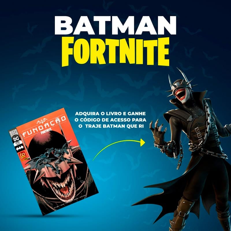 Livro Batman Fortnite Fundacao