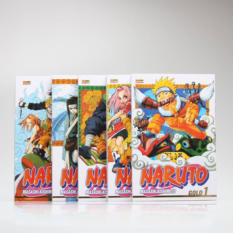 Naruto Gold - 1 Ao 72 / Coleção Completa Mangá