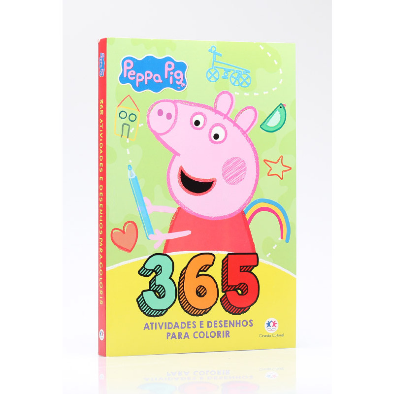  Peppa Pig - 365 Atividades e Desenhos Para Colorir (Em  Portugues do Brasil): 9788538089346: Ciranda Cultural: Libros