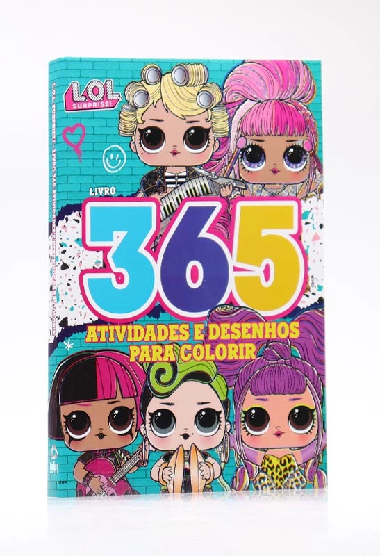 L. O. L. Surprise! - 365 atividades e desenhos para colorir + Marca Página  em Promoção na Americanas