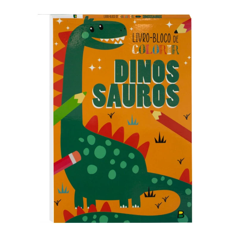 Colorir & Atividades: Fantásticos Dinossauros - Todolivro - Papelaria  Arquitécnica