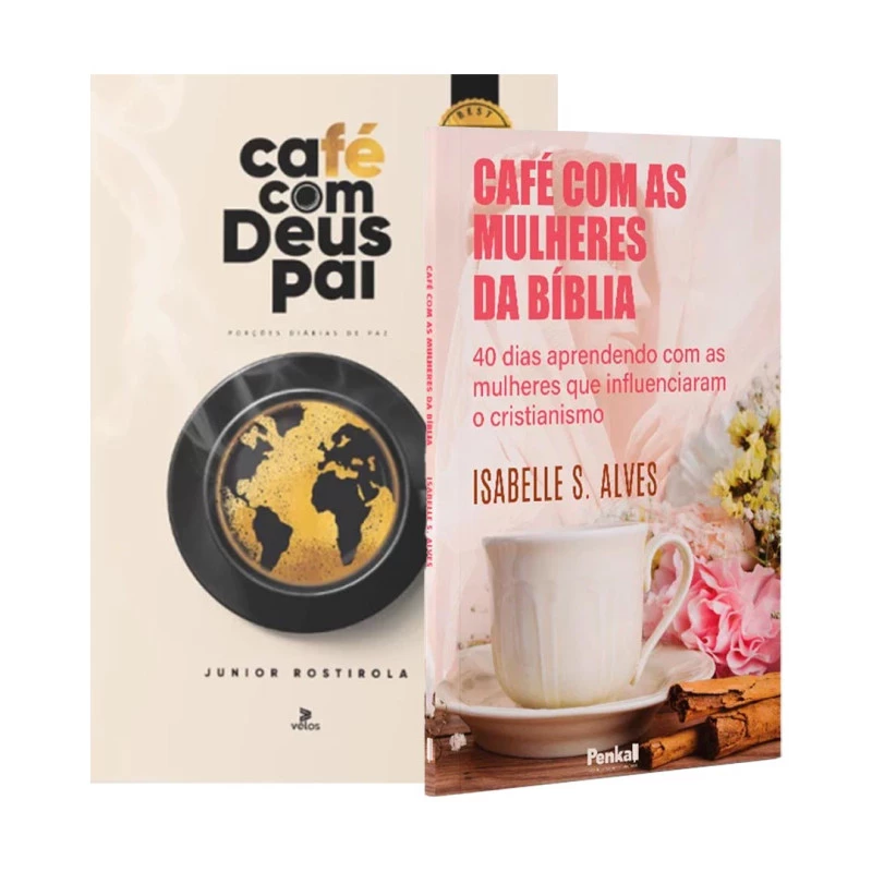 Café com Deus Pai 2024 de Junior Rostirola - Livraria Evangélica