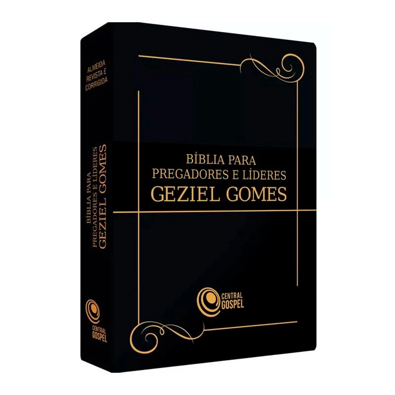 Bíblia Para Pregadores e Líderes Geziel Gomes, ARC