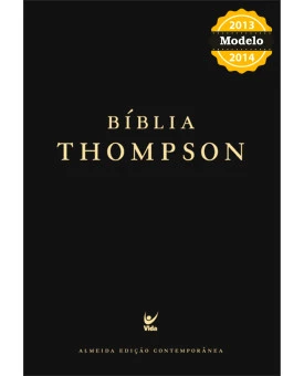 Bíblia de Estudo Thompson - AEC Letra Grande - Marrom Claro e